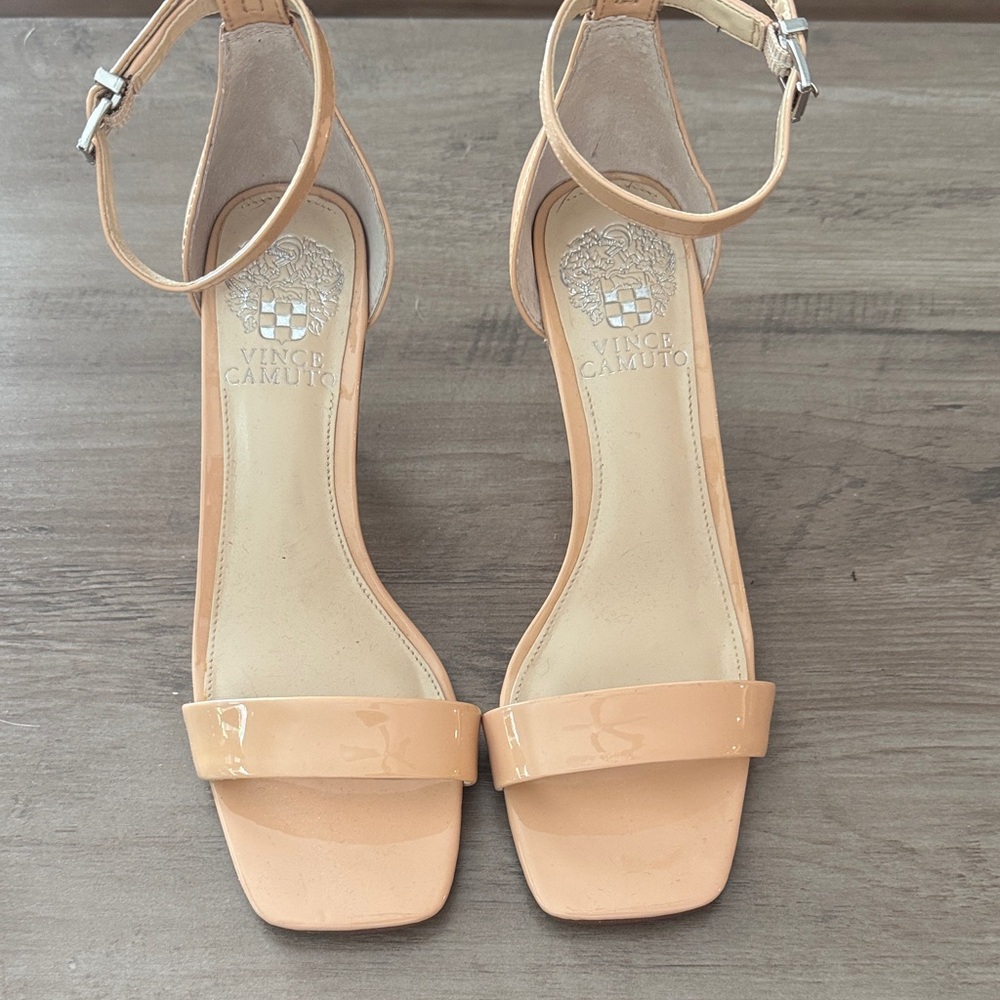 Vince Camuto Nude Heeled Sandals
